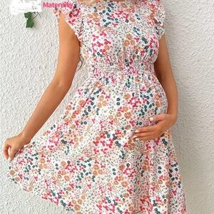 Floral Maternity Dress